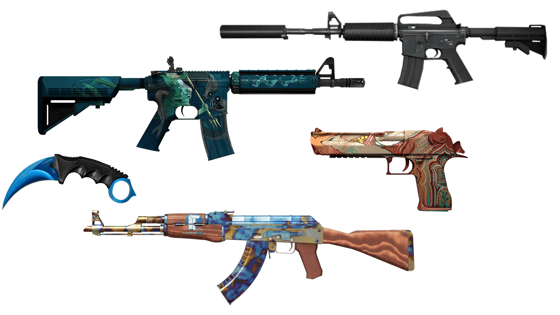 From basic
skins to epic
inventory.