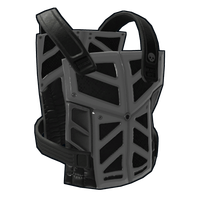 Black OPS Metal Chest Plate