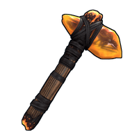 Ancient Amber Stone Hatchet