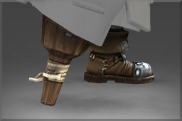 Autographed Peg Leg of the Renegade