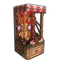 Lovely Balloon Cart