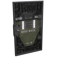 Reinforced Armored Door