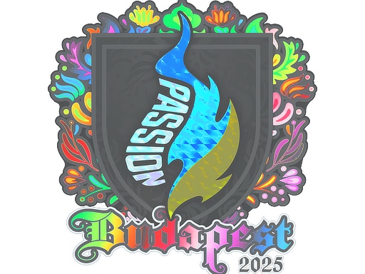 Sticker | Passion UA (Holo) | Budapest 2025