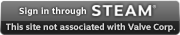 Sign in through STEAM